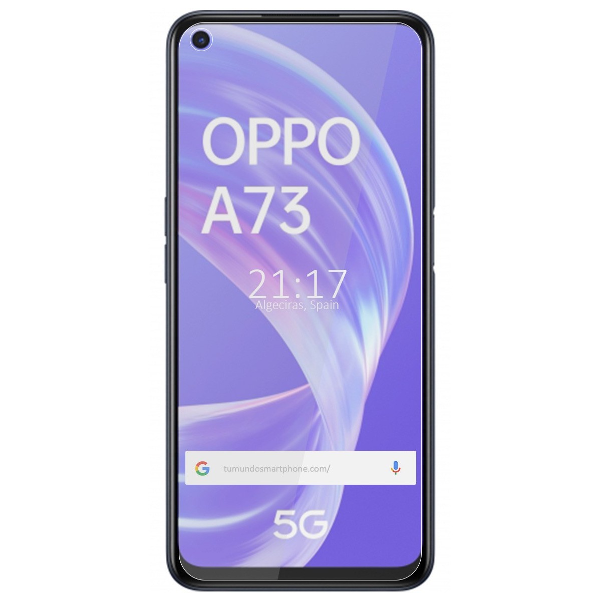 Protector Cristal Templado para Oppo A73 5G Vidrio