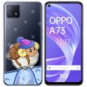 Funda Gel Transparente para Oppo A73 5G diseño Cabra Dibujos