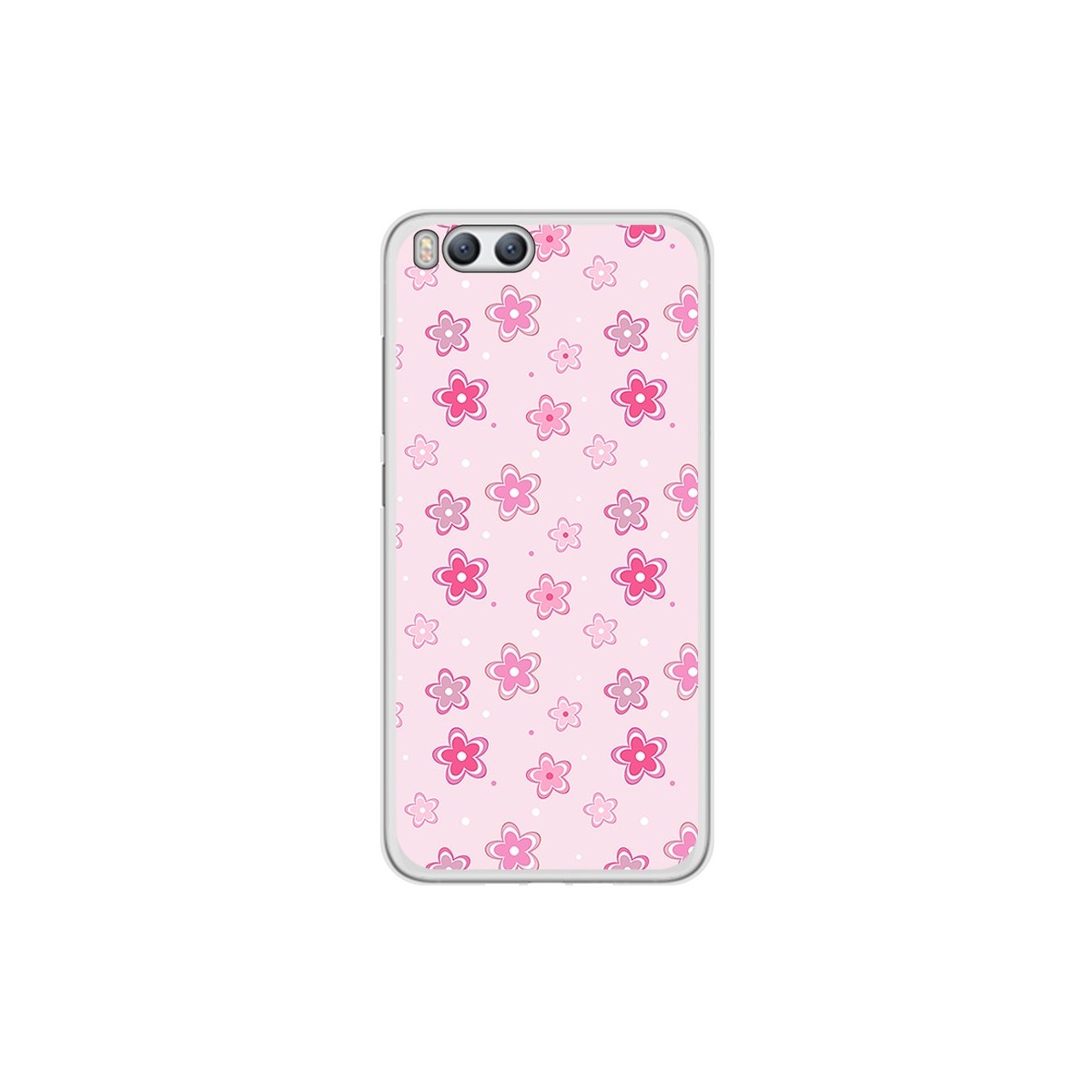 Funda Gel Tpu para Xiaomi Mi6 Diseño Flores Dibujos