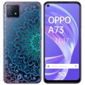 Funda Gel Transparente para Oppo A73 5G diseño Mandala Dibujos