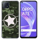 Funda Gel Tpu para Oppo A73 5G diseño Camuflaje 01 Dibujos