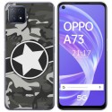 Funda Gel Tpu para Oppo A73 5G diseño Camuflaje 02 Dibujos