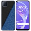 Funda Gel Tpu para Oppo A73 5G diseño Cuero 02 Dibujos