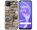 Funda Gel Tpu para Oppo A73 5G diseño Ladrillo 03 Dibujos