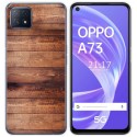 Funda Gel Tpu para Oppo A73 5G diseño Madera 02 Dibujos