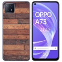 Funda Gel Tpu para Oppo A73 5G diseño Madera 03 Dibujos