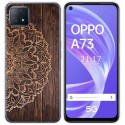 Funda Gel Tpu para Oppo A73 5G diseño Madera 06 Dibujos