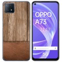 Funda Gel Tpu para Oppo A73 5G diseño Madera 09 Dibujos