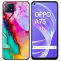 Funda Gel Tpu para Oppo A73 5G diseño Mármol 15 Dibujos