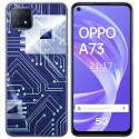 Funda Gel Tpu para Oppo A73 5G diseño Circuito Dibujos