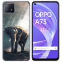 Funda Gel Tpu para Oppo A73 5G diseño Elefante Dibujos