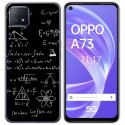 Funda Gel Tpu para Oppo A73 5G diseño Formulas Dibujos