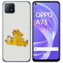 Funda Gel Tpu para Oppo A73 5G diseño Leones Dibujos