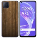 Funda Gel Tpu para Oppo A73 5G diseño Madera Dibujos