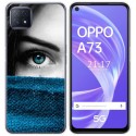Funda Gel Tpu para Oppo A73 5G diseño Ojo Dibujos