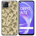 Funda Gel Tpu para Oppo A73 5G diseño Sand Camuflaje Dibujos