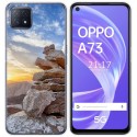 Funda Gel Tpu para Oppo A73 5G diseño Sunset Dibujos