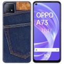 Funda Gel Tpu para Oppo A73 5G diseño Vaquero Dibujos
