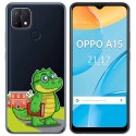 Funda Gel Transparente para Oppo A15 diseño Coco Dibujos