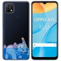 Funda Gel Transparente para Oppo A15 diseño Hipo Dibujos