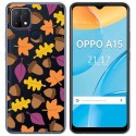 Funda Gel Transparente para Oppo A15 diseño Otoño Dibujos
