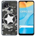 Funda Gel Tpu para Oppo A15 diseño Camuflaje 02 Dibujos