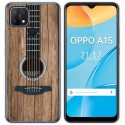 Funda Gel Tpu para Oppo A15 diseño Madera 11 Dibujos