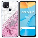 Funda Gel Tpu para Oppo A15 diseño Mármol 03 Dibujos