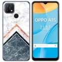 Funda Gel Tpu para Oppo A15 diseño Mármol 05 Dibujos