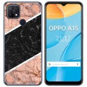 Funda Gel Tpu para Oppo A15 diseño Mármol 07 Dibujos