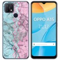 Funda Gel Tpu para Oppo A15 diseño Mármol 08 Dibujos