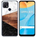 Funda Gel Tpu para Oppo A15 diseño Mármol 11 Dibujos