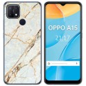 Funda Gel Tpu para Oppo A15 diseño Mármol 13 Dibujos