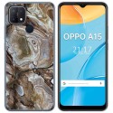 Funda Gel Tpu para Oppo A15 diseño Mármol 14 Dibujos