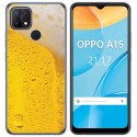 Funda Gel Tpu para Oppo A15 diseño Cerveza Dibujos