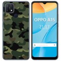 Funda Gel Tpu para Oppo A15 diseño Camuflaje Dibujos
