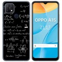 Funda Gel Tpu para Oppo A15 diseño Formulas Dibujos