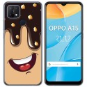 Funda Gel Tpu para Oppo A15 diseño Helado Chocolate Dibujos