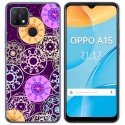 Funda Gel Tpu para Oppo A15 diseño Radial Dibujos