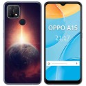 Funda Gel Tpu para Oppo A15 diseño Tierra Dibujos