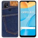Funda Gel Tpu para Oppo A15 diseño Vaquero Dibujos