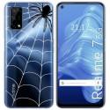 Funda Gel Transparente para Realme 7 5G diseño Araña Dibujos