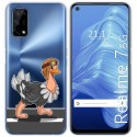 Funda Gel Transparente para Realme 7 5G diseño Avestruz Dibujos
