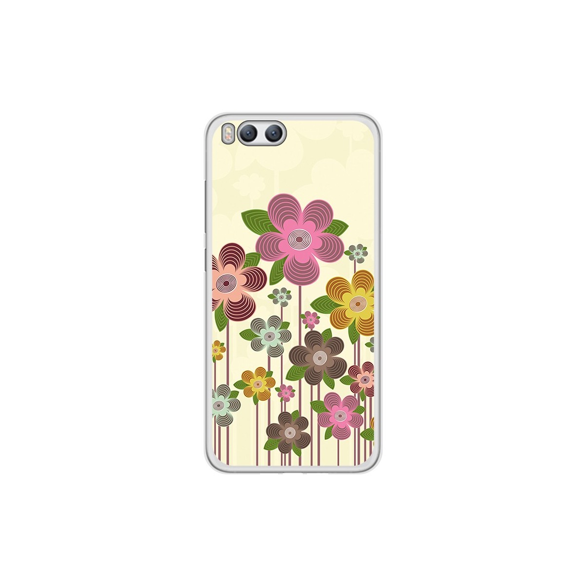 Funda Gel Tpu para Xiaomi Mi6 Diseño Primavera En Flor  Dibujos