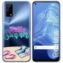 Funda Gel Transparente para Realme 7 5G diseño Summer Dibujos
