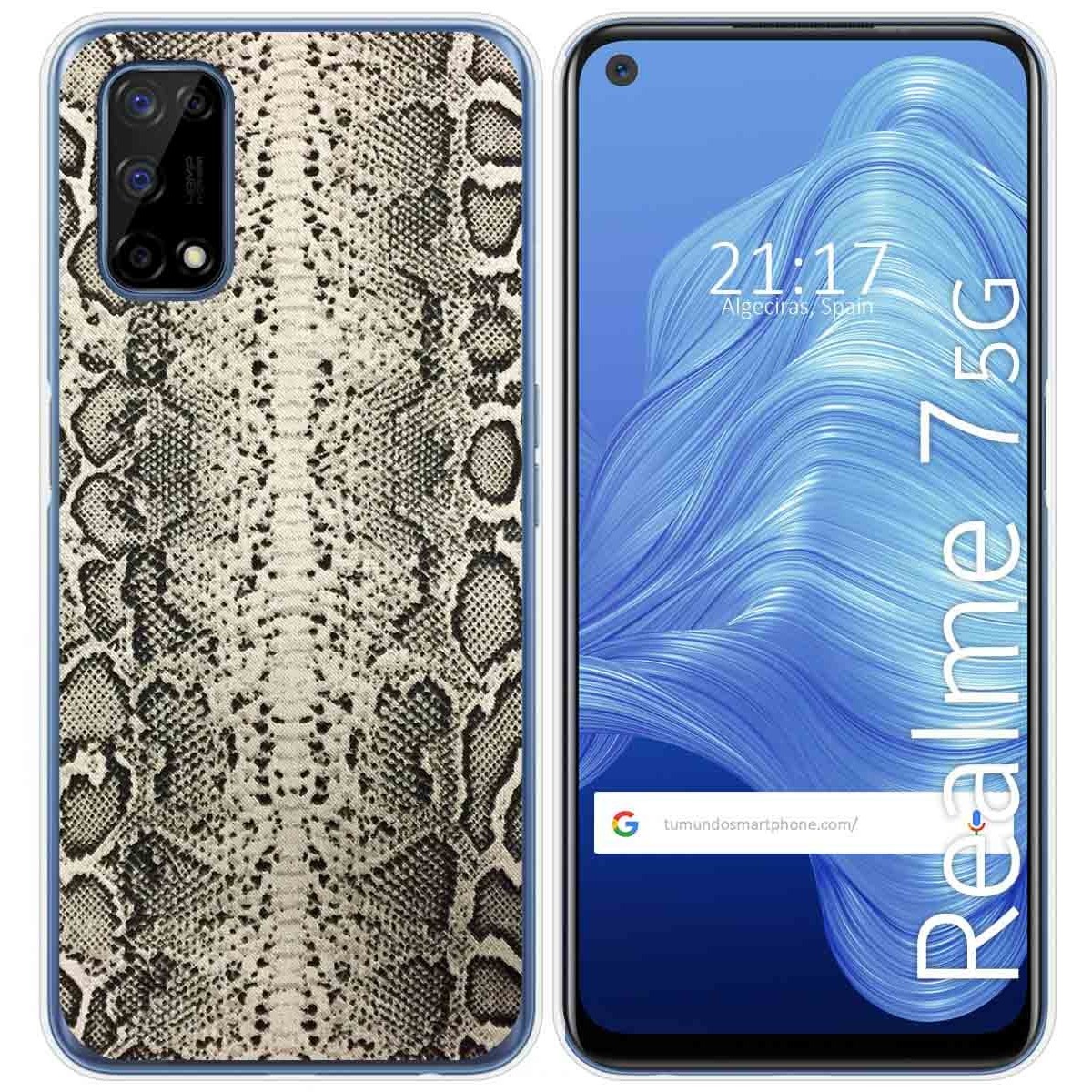 Funda Gel Tpu para Realme 7 5G diseño Animal 01 Dibujos