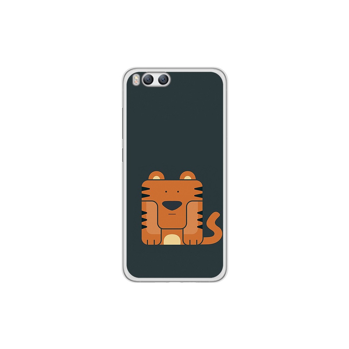 Funda Gel Tpu para Xiaomi Mi6 Diseño Tigre Dibujos