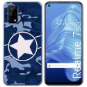 Funda Gel Tpu para Realme 7 5G diseño Camuflaje 03 Dibujos