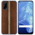 Funda Gel Tpu para Realme 7 5G diseño Cuero 01 Dibujos