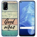 Funda Gel Tpu para Realme 7 5G diseño Madera 01 Dibujos